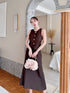 Two Piece Waistcoat Style With Fishtail Skirt